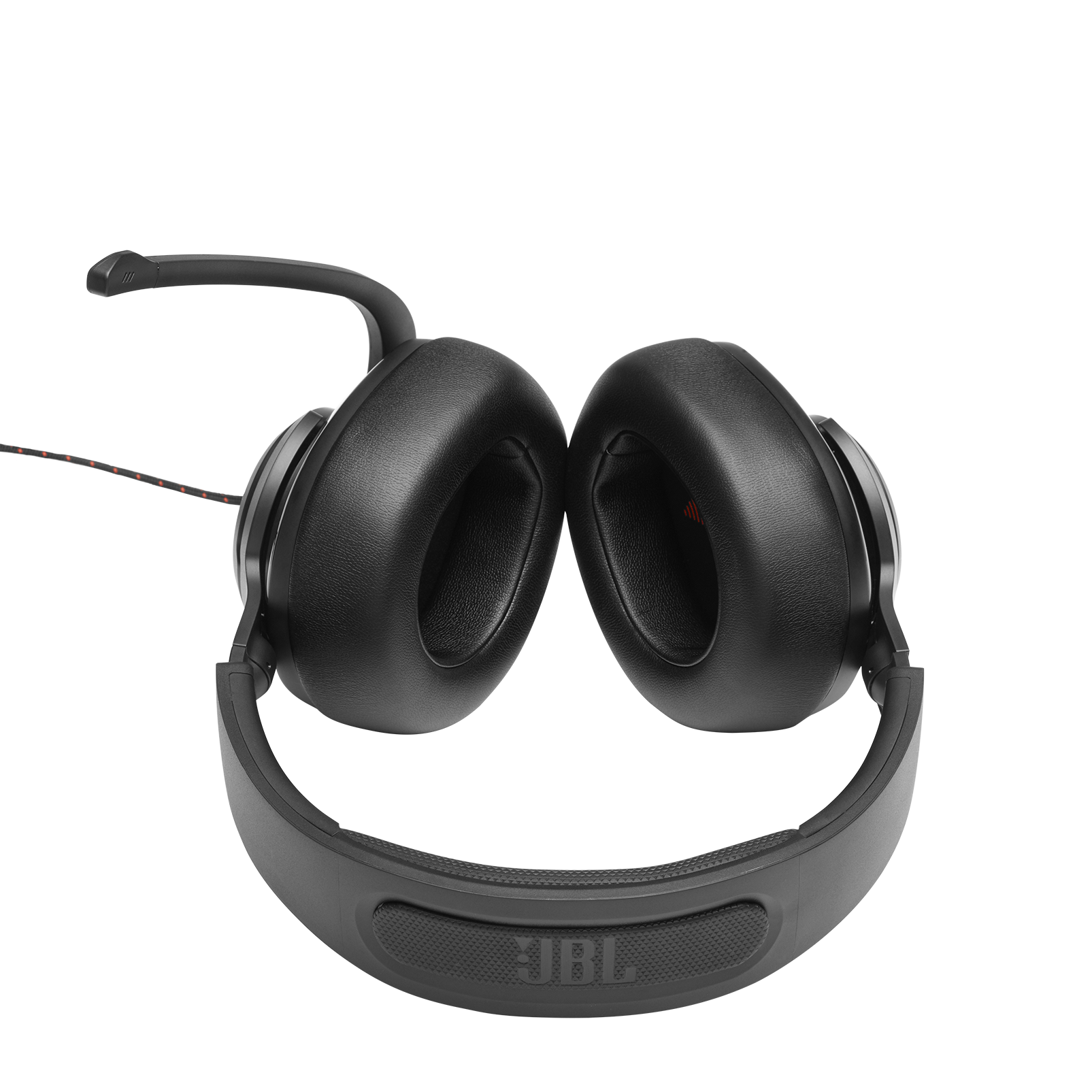 JBL Quantum 200 - Black - Wired over-ear gaming headset with flip-up mic - Detailshot 6